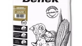 BENEK Super Corn Cat Golden porumb grit Natural 35 l
