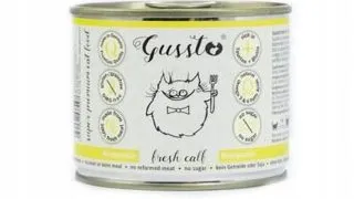 GUSSTO Cat Fresh Calf hrana umeda pisici, vitel 12x200 g