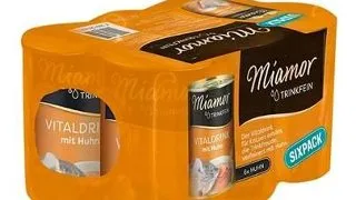 MIAMOR Trinkfein Vitaldrink cu pui, pentru pisici 24x135 ml