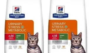 HILL'S Prescription Diet C/D Urinary Stress + Metabolic 6 (2 x 3 kg) hrana uscata pisici cu afectiuni ale tractului urinar