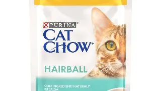Hrana umeda pentru pisici Cat Chow Hairball, Pui si Fasole Verde, 85g 85g