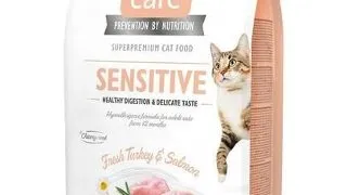 BRIT Care Cat Grain-Free Sensitive hrana uscata pisici adulte cu tract digestiv sensibil, cu curcan 400 g