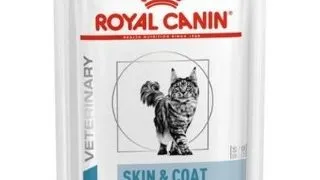 ROYAL CANIN Cat Skin&amp;Coat 48 x 85 g hrana umeda dietetica pentru pisici adulte cu piele sensibila