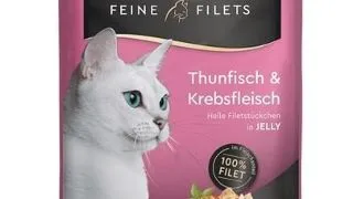 MIAMOR Feline Filets Plic hrana pisici, cu ton si crab in aspic 100 g