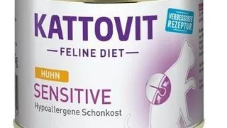 KATTOVIT Feline Diet Sensitive Chicken hrana pisici cu alergii alimentare, cu pui 185 g