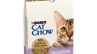 Hrana uscata pentru pisici Cat Chow Sensitive, Somon 1.5kg