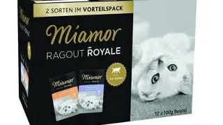 MIAMOR Multibox pliculete hrana pentru pisoi cu carne de pasare si vita 12x100g