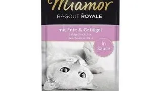 MIAMOR Ragout Royale rata cu pui in sos, plic hrana pisica 100 g