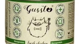 GUSSTO Cat Fresh Chicken pui proaspat, hrana pisici 6x200 g