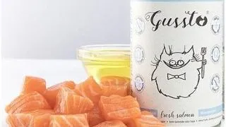 GUSSTO Cat Fresh Salmon cu somon, hrana pisici 6x400 g
