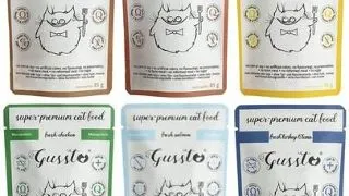 Gussto Cat Mix plicuri hrana umeda pisici 6x85 g