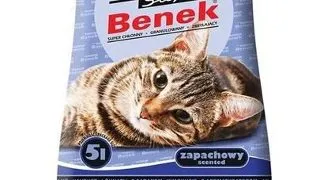 BENEK Super Compact nisip pentru litiera 5 l x 2 (10 l)  cu efect de calmare