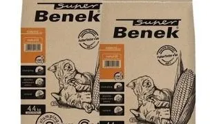 BENEK Super corn cat Asternut pentru litiera  7 l x 2 (14 l)