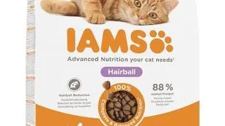 IAMS for Vitality Hrana uscata pentru pisici adulte, pentru inlaturarea ghemotoacelor de blana, cu pui 10 kg