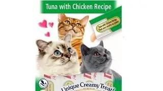 INABA Churu Cat Recompense pentru pisici, piure cu pui si ton 56 g