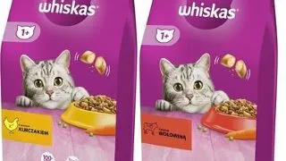 WHISKAS Adult 14kg cu pui si legume + WHISKAS Adult 14kg cu vita si legume