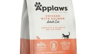 APPLAWS Hrana uscata pentru pisici cu somon si pui 400g