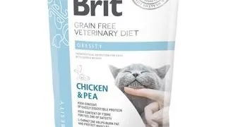BRIT Veterinary Diets Cat Obesity 400 g Hrana pisici adulte supraponderale