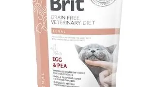 BRIT Veterinary Diets Cat Renal 400 g Hrana uscata pisici care sufera de insuficienta renala