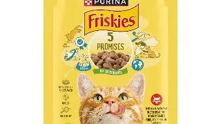 Hrana umeda pentru pisici Friskies Adult, Somon in Sos, 85 g 85g