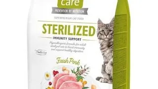 BRIT CARE Grain-Free Sterilized Immunity 0.4 kg hrana pisici adulte sterilizate, hipoalergenica