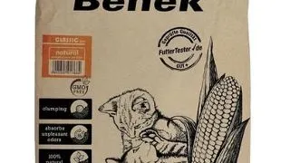 BENEK Super Corn Cat Asternut din porumb pentru litiera 25 l (15,7 kg)