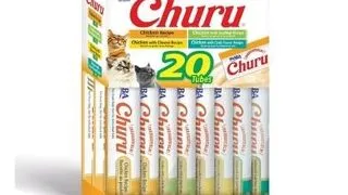 INABA Churu Varieties Chicken Recipe 20x14g Recompense crema pentru pisica, cu pui