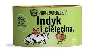 PAKA ZWIERZAKA Hrana umeda pisica 200 g curcan si vitel