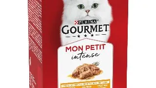 Hrana umeda pentru pisici Gourmet Mon Petit, Pui, Rata, Curcan In Sos, 6x50 g 6x50g