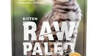 VETEXPERT RAW PALEO Kitten plic hrana umeda pisoi 100 g curcan