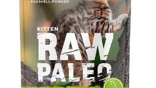 VETEXPERT RAW PALEO Kitten hrana pui pisica 100 g cu vanat
