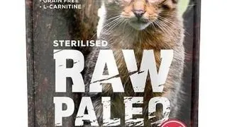 VETEXPERT RAW PALEO Cat Sterilised cu vita 100 g