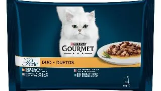 Hrana umeda pentru pisici Gourmet Perle, Carne frageda, in sos, 4x85g 4x85g