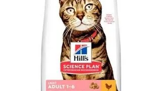 HILL'S Science Plan Feline Adult Light Chicken pentru pisici sterilizate, cu pui 20 kg (2 x 10 kg)