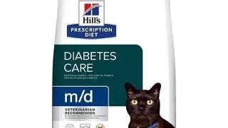 HILL'S Prescription Diet M/D Diabetes Feline hrana dietetica pentru pisici cu diabet sau obeze, cu pui 3 kg