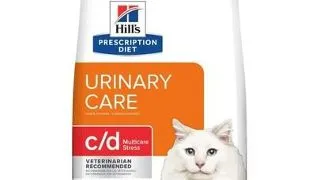 HILL'S Prescription Diet c/d Multicare Stress Dieta veterinara pentru pisici adulte predispuse la stres 3kg