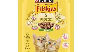 Hrana umeda pentru pisici Friskies Junior, Pui in Sos, 85 g 85g