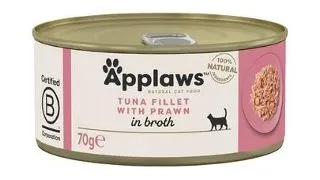 APPLAWS hrana umeda pentru pisici, ton si creveti 70 g
