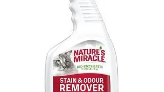 NATURE'S MIRACLE Stain&amp;Odour Remover Cat melon Spray impotriva petelor si mirosurilor pisici, parfum de pepene 946 ml