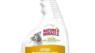 NATURE'S MIRACLE Urine Stain&amp;Odour Remover Cat Spray pentru indepartarea petelor de urina, pisici 946 ml
