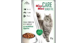 Hrana Umeda Miau Miau pentru Pisici Care Sensitive cu Ficat, 85 g 85g