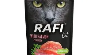 DOLINA NOTECI Rafi Cat hrana umeda cu somon pentru pisici 300 g