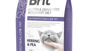 BRIT Veterinary Diets Cat Gastrointestinal 5 kg pentru afectiuni ale sistemului digestiv al pisicii