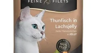 MIAMOR Feline Filets ton si somon in jeleu, hrana pisica 6x100 g
