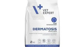 VET EXPERT Veterinary Diet Cat Dermatosis 2 kg dieta veterinara pisici cu afectiuni ale pielii