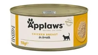 APPLAWS Mancare umeda pentru pisica, cu piept de pui 156 g