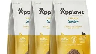 APPLAWS Cat Senior Chicken 6 kg (3x2 kg) Hrana pentru pisici senioare, cu pui