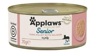 APPLAWS Cat Senior Tuna with Salmon Conserva pentru pisici senior, cu ton si somon 70g