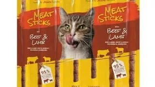 JOSERA JosiCat Meat Sticks batoane pentru pisici, cu vita si miel 35g