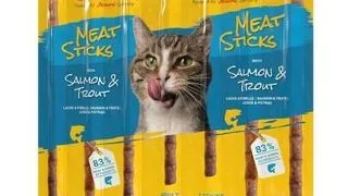 JOSERA JosiCat Meat Sticks cu somon si pastrav pentru pisici 35g